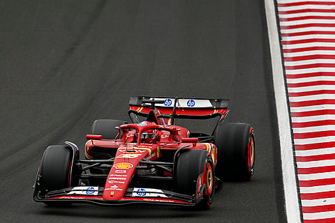 Ferrari driver Charles Leclerc of Monaco